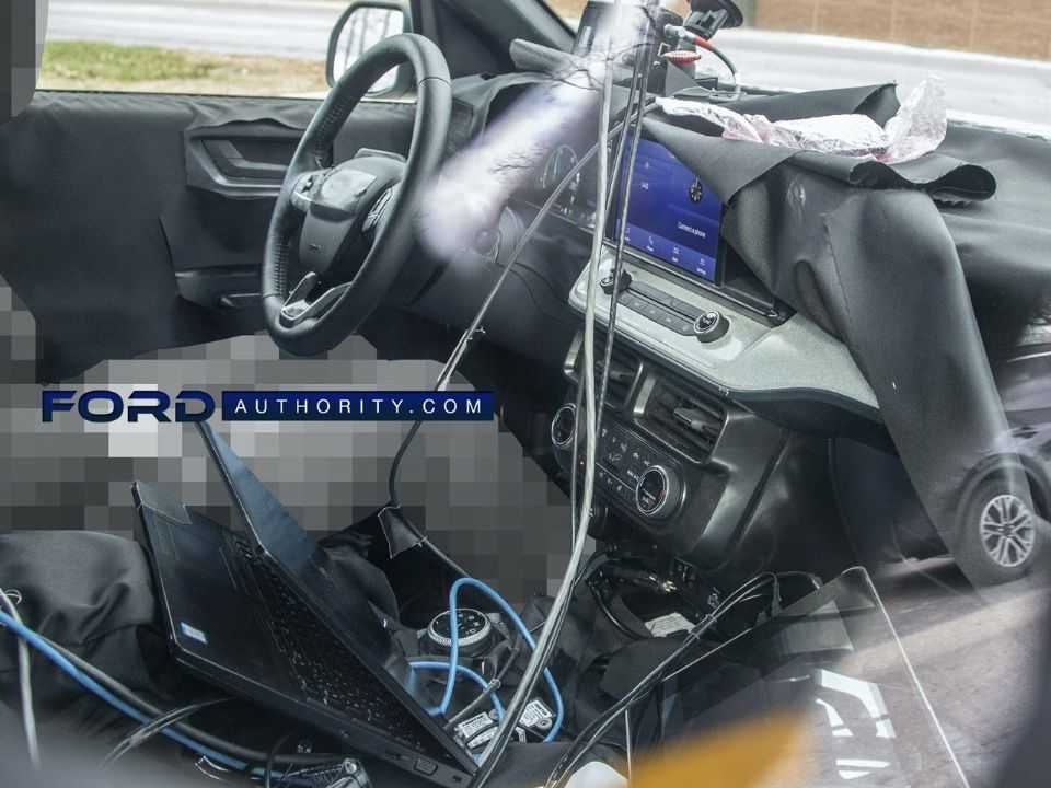 Interior da Ford Maverick é flagrado pela primeira vez